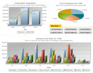 FusionCharts screenshot